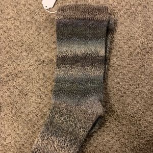 Hand knit wool socks